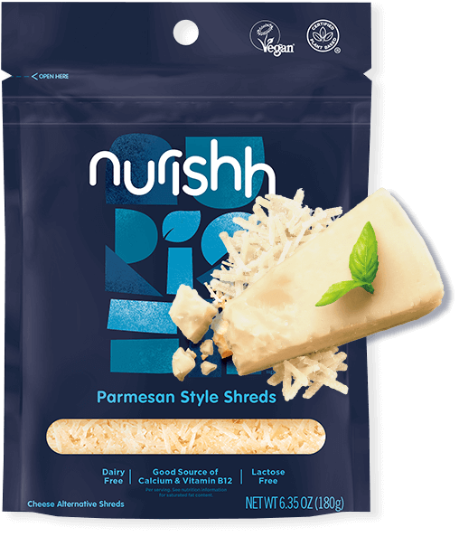 Nurishh Plant Based Parmesan Shreds